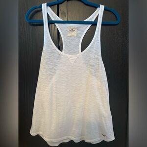 Hollister White Tank